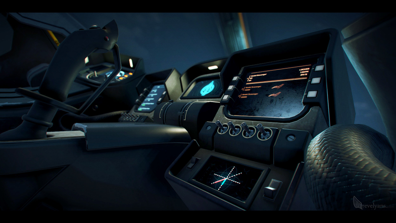 Illustration for article titled Building A Star Citizen Fighter, Both Inside And Out
